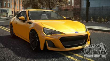 Subaru BRZ Chakur para GTA 4