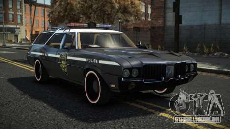 Oldsmobile Vista Cruiser Police LC para GTA 4