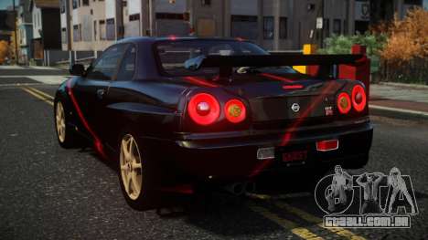 Nissan Skyline R34 Nazuxy S12 para GTA 4