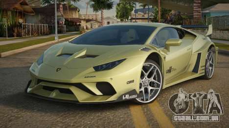 Lamborghini Huracan JWB para GTA San Andreas
