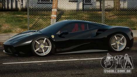 Ferrari 488 GTB Black para GTA San Andreas