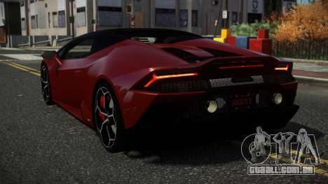 Lamborghini Huracan Wylipo para GTA 4