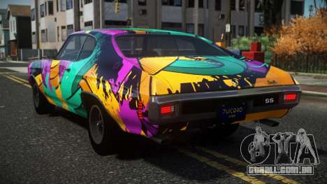 Chevrolet Chevelle Burza S3 para GTA 4