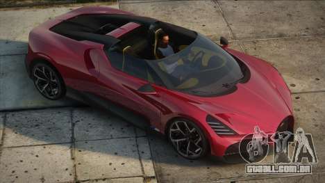 Bugatti Mistral Red para GTA San Andreas