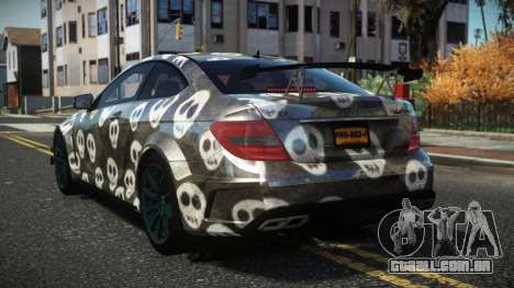 Mercedes-Benz C63 AMG Hugrax S2 para GTA 4