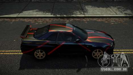 Nissan Skyline R34 Nazuxy S12 para GTA 4