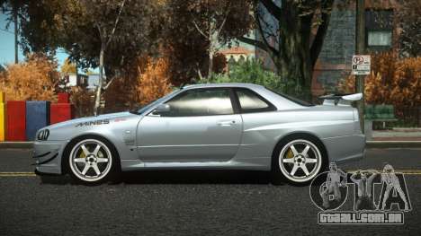 Nissan Skyline R34 Vazeke para GTA 4