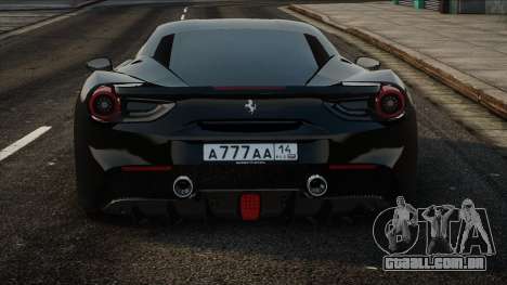 Ferrari 488 GTB Black para GTA San Andreas