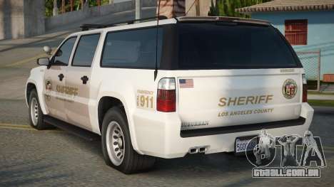 2007 Chevrolet Suburban Sheriff para GTA San Andreas