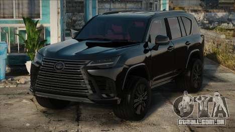 Lexus LX500D Black para GTA San Andreas