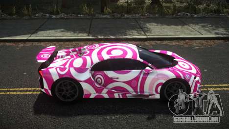 Bugatti Chiron Exalib S6 para GTA 4