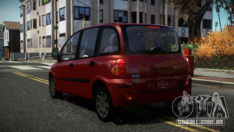 Fiat Multipla Dobert para GTA 4