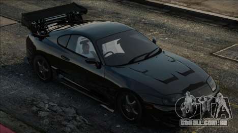 Toyota Supra A80 Black para GTA San Andreas