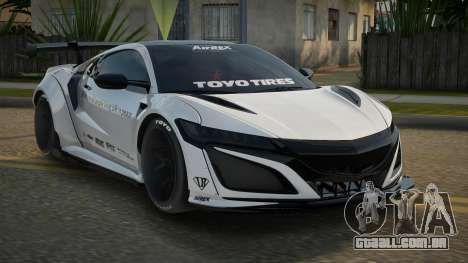Honda NSX LWB para GTA San Andreas