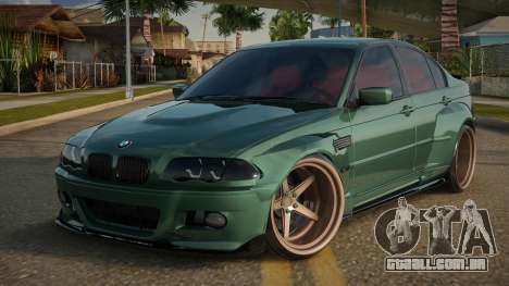 BMW M3 E46 WideBody para GTA San Andreas