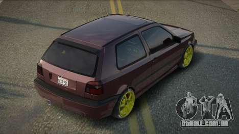 Volkswagen Golf MK3 Tuned para GTA San Andreas