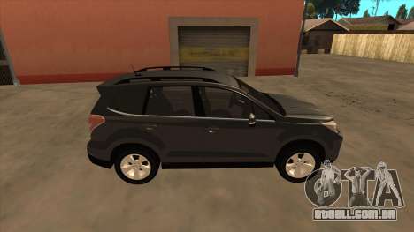 2014 Subaru Forester para GTA San Andreas
