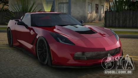 Chevrolet Corvette C7 15th para GTA San Andreas