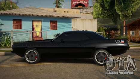 Plymouth Cuda J-Blax para GTA San Andreas