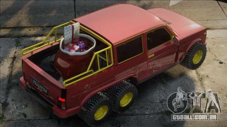 Lada Niva 6x6 New Year para GTA San Andreas