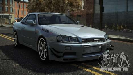 Nissan Skyline R34 Vazeke para GTA 4