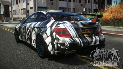 Mercedes-Benz C63 AMG Hugrax S4 para GTA 4