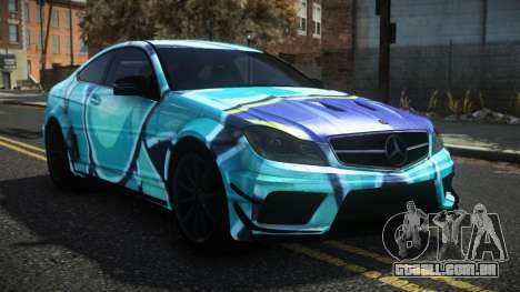 Mercedes-Benz C63 AMG Hugrax S11 para GTA 4