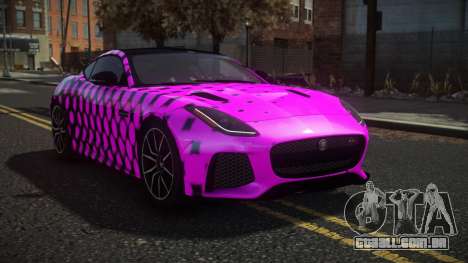 Jaguar F-Type Burza S8 para GTA 4