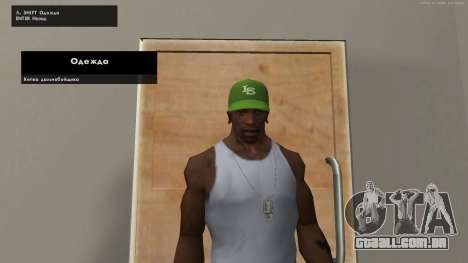 Boné Sweeta para GTA San Andreas