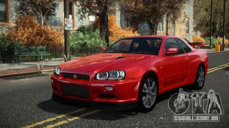 Nissan Skyline R34 Cusvar para GTA 4