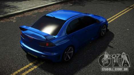 Mitsubishi Lancer Evo X Bolis para GTA 4
