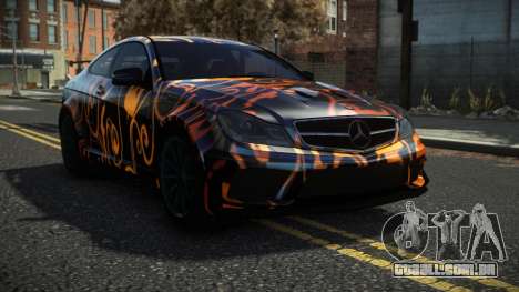Mercedes-Benz C63 AMG Hugrax S14 para GTA 4