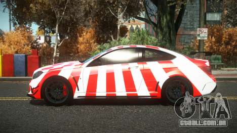 Mercedes-Benz C63 AMG Hugrax S6 para GTA 4