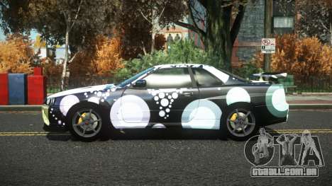 Nissan Skyline R34 Cusvar S7 para GTA 4