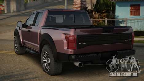 Ford Raptor F-150 17th para GTA San Andreas