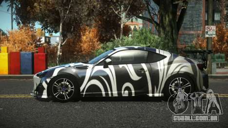 Subaru BRZ Vaklez S6 para GTA 4