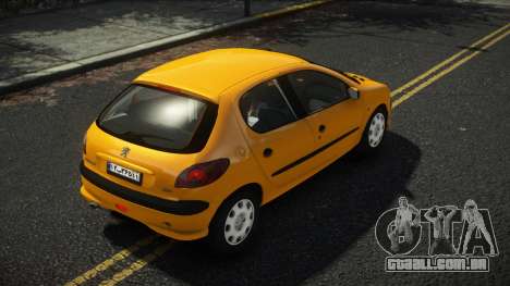 Peugeot 206 Kacofa para GTA 4
