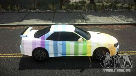 Nissan Skyline R34 Cusvar S4 para GTA 4