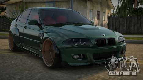 BMW M3 E46 WideBody para GTA San Andreas