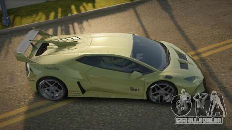 Lamborghini Huracan JWB para GTA San Andreas