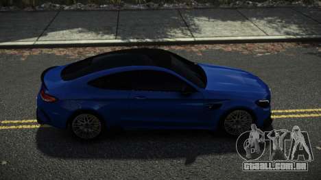 Mercedes-Benz C63S AMG Armuty para GTA 4
