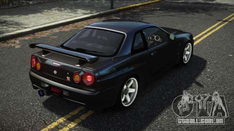 Nissan Skyline R34 Hdory para GTA 4