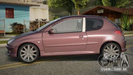 Peugeot 206 Tascoly para GTA San Andreas