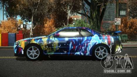 Nissan Skyline R34 Drujo S3 para GTA 4