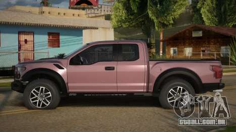 Ford Raptor F-150 17th para GTA San Andreas