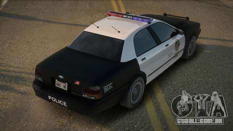Ford Crown Victoria Police SA para GTA San Andreas