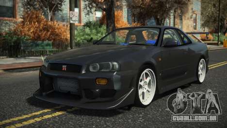 Nissan Skyline R34 Tomedi para GTA 4