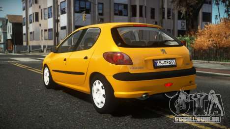Peugeot 206 Kacofa para GTA 4