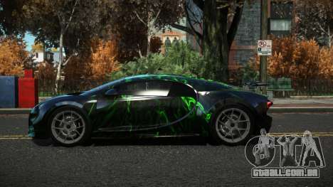 Bugatti Chiron Exalib S9 para GTA 4