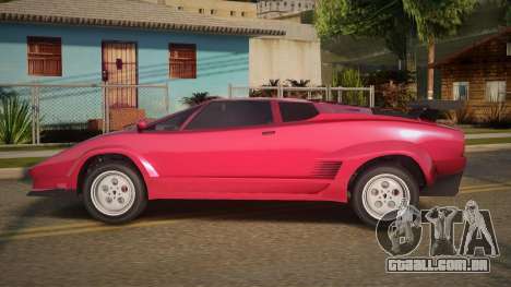 Lamborghini Countach 90th para GTA San Andreas